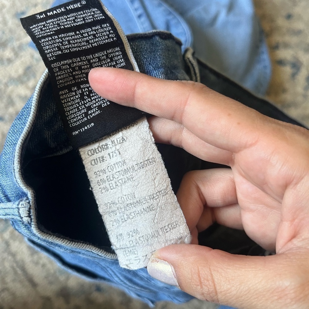 3x1 Slim skinny jeans size 25 - Picture 3 of 4
